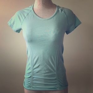 Athleta Mint Green Fast Track Top Size M